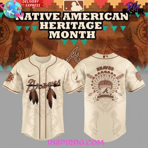 Atlanta Braves Native American Heritage Month 2025 Baseball Jersey