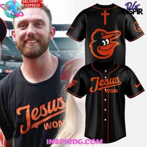 Baltimore Orioles Jesus Won Limited Edition Baseball Jersey