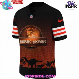Cleveland Browns Jurassic Park 2025 Football Jersey