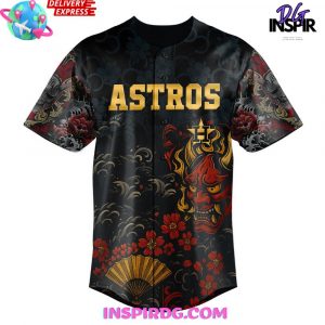 Yakuza x Houston Astros Limited Edition Baseball Jersey