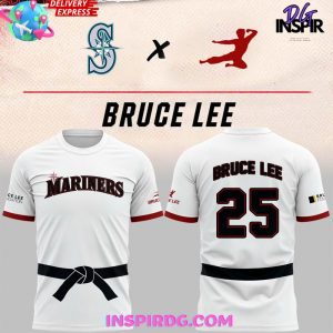 Seattle Mariners Bruce Lee Night T-Shirt