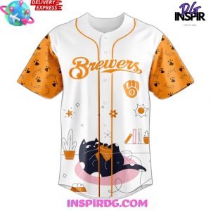 Milwaukee Brewers International Cat Day 2025 Baseball Jersey