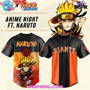 San Francisco Giants x NARUTO Night 2025 Baseball Jersey