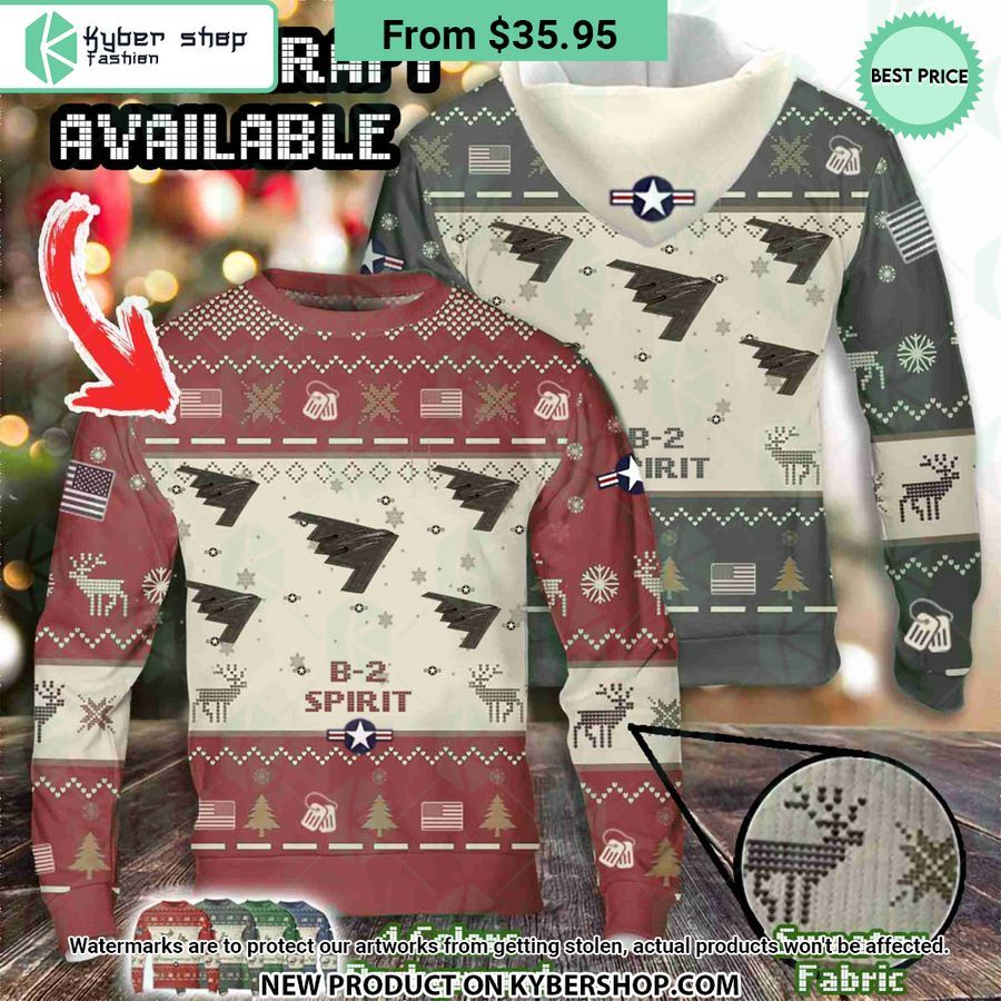 Fly Into The Holidays With Aircraft Christmas Sweater