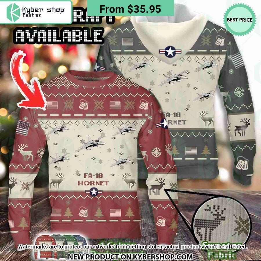 Fly Into The Holidays With Aircraft Christmas Sweater Word2