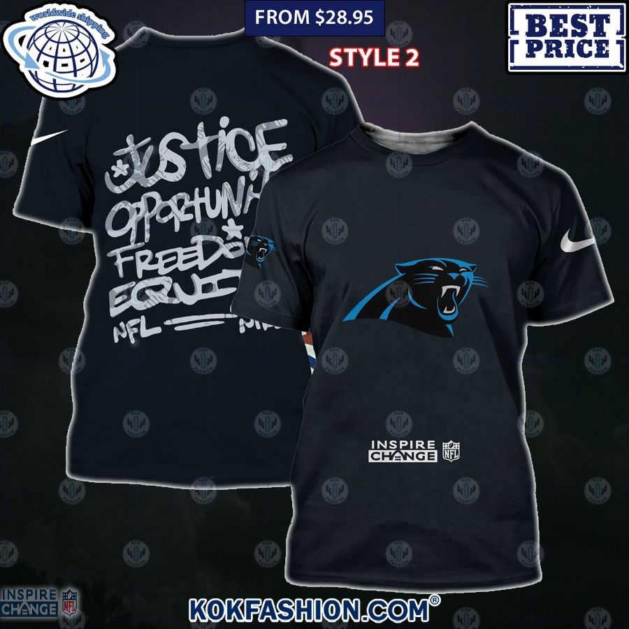 carolina panthers inspire change justice shirt 1 837 Kokfashion.com