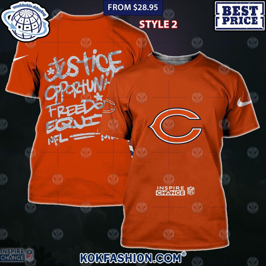 chicago bears inspire change justice shirt 1 959 Kokfashion.com