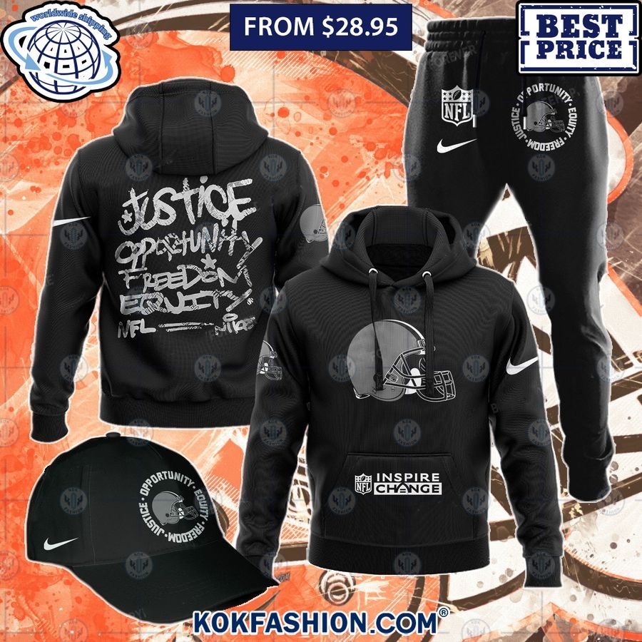 cleveland browns inspire change justice opportunity equity freedom hoodie 1 336 Kokfashion.com