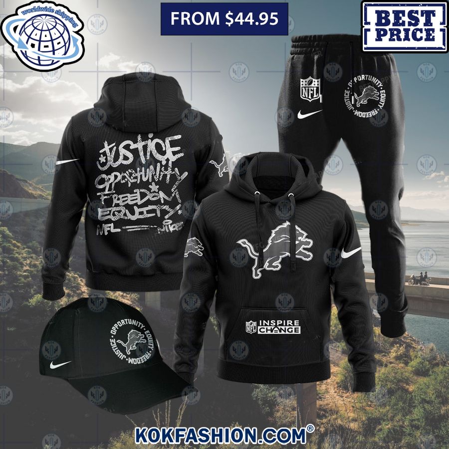 Style with NFL Justice Opportunity Equity Freedom Hoodie