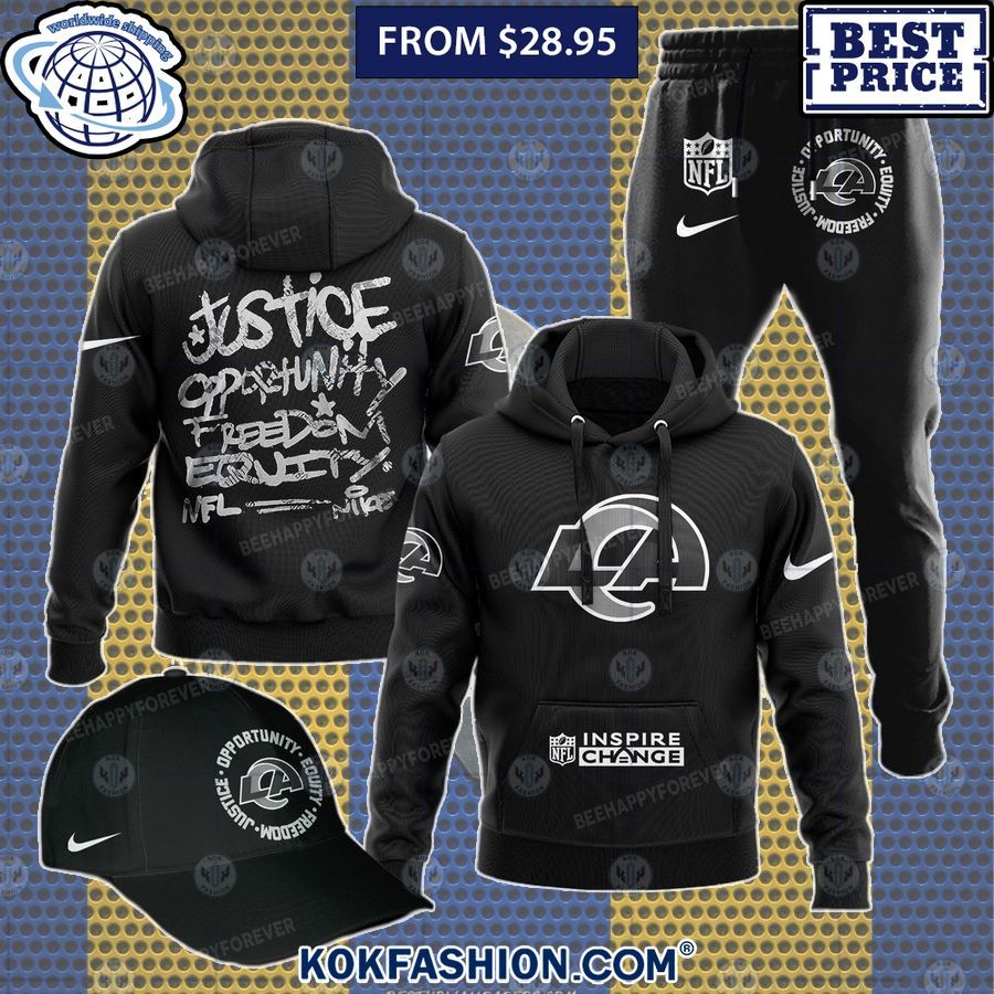 los angeles rams inspire change justice opportunity equity freedom hoodie 1 850 Kokfashion.com