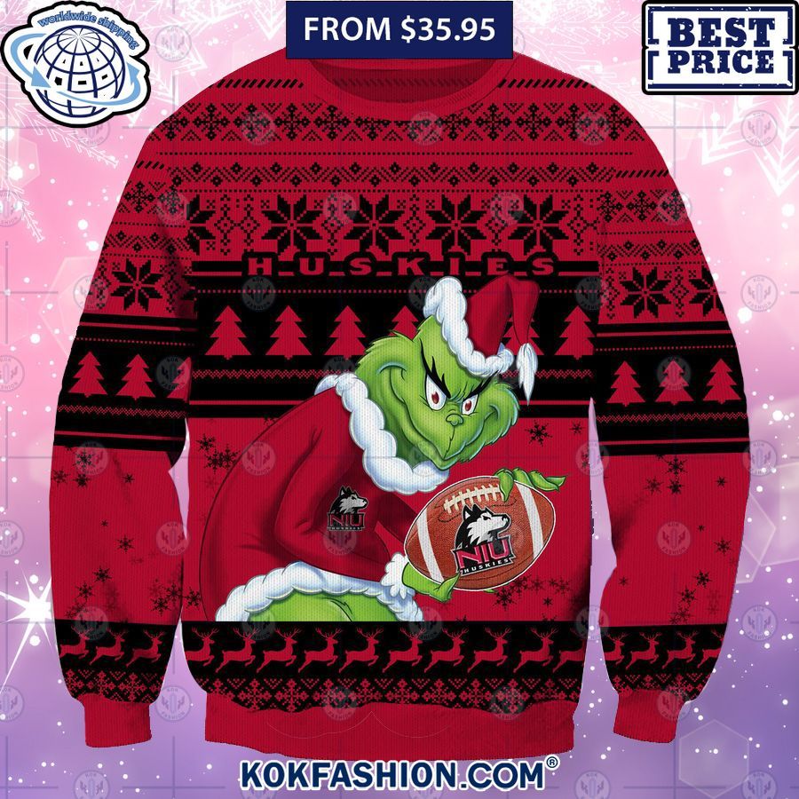 Get in the Holiday Spirit with NCAA Grinch Christmas Sweaters