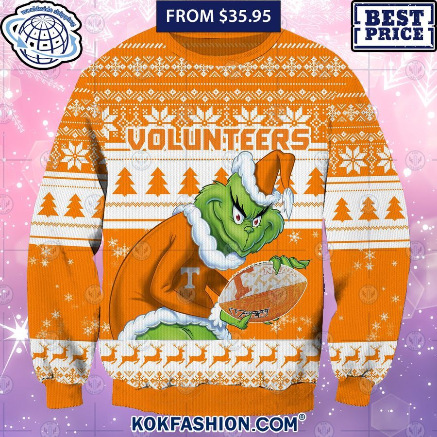 ncaa tennessee volunteers grinch christmas sweater 3 752 Kokfashion.com