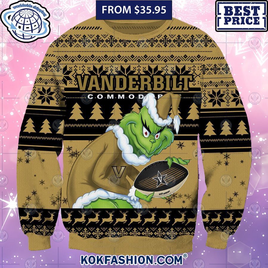 ncaa vanderbilt commodores grinch christmas sweater 3 752 Kokfashion.com