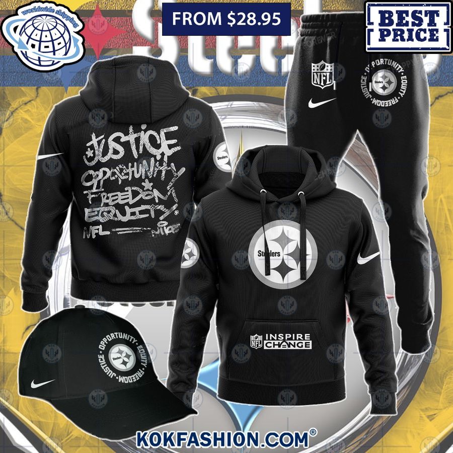 pittsburgh steelers inspire change justice opportunity equity freedom hoodie 1 507 Kokfashion.com