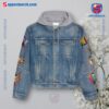 Michael Myers Welcome To Halloween Jean Hoodie Jacket b