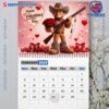 West Virginia Mountaineers Wall Hanging Calendar 2025-c tU9JejA