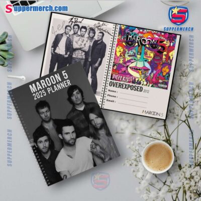 Maroon 5 2025 Daily Planner-a V0Dojwr