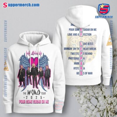 Def Leppard The World Tour 2025 T-shirt, Hoodie-a 5nk7yYT