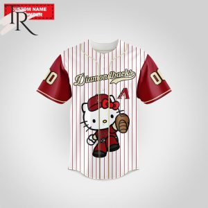 Arizona Diamondbacks Special Hello Kitty Design Baseball Jersey Premium MLB Custom Name – Number