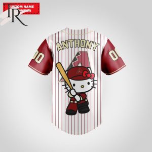 Arizona Diamondbacks Special Hello Kitty Design Baseball Jersey Premium MLB Custom Name – Number