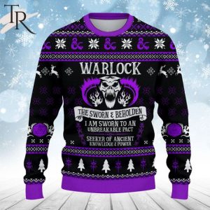 Dungeons & Dragons Classes Warlock Sweater