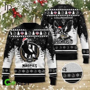 Collingwood Magpies Premiers 2023 Ugly Sweater