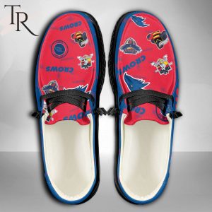 AFL Adelaide Crows Custom Name Hey Dude Shoes