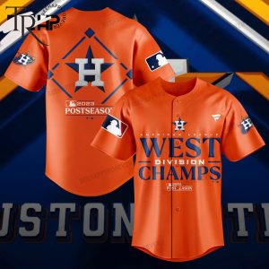 3D All Over Printed Houston Astros 2023 AL West Division Champion Jersey Shirt