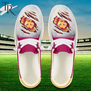 Personalized AFL Brisbane Lions Hey Dude Shoes For Fan – Limited Edition