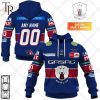 DEL EHC Red Bull Munchen 2324 Home Jersey Style Hoodie