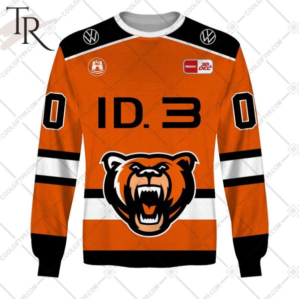 DEL Grizzlys Wolfsburg 2324 Home Jersey Style Hoodie