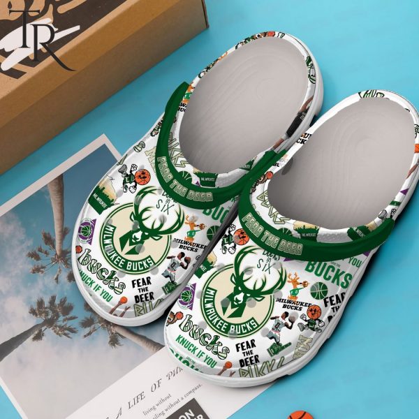 Fear The Deer Bucks In Six Milwaukee Bucks Clogs - Torunstyle