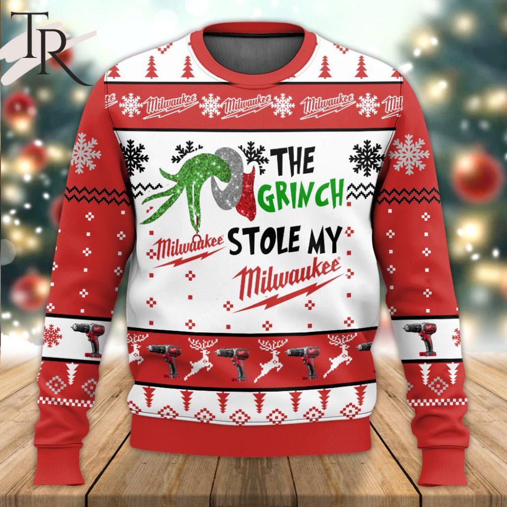 The Grinch Stole My Milwaukee Ugly Sweater Torunstyle