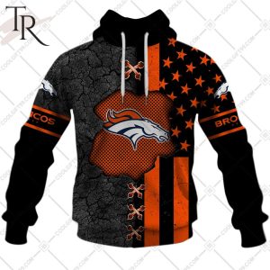 Personalized NFL Denver Broncos Flag Special Design Hoodie