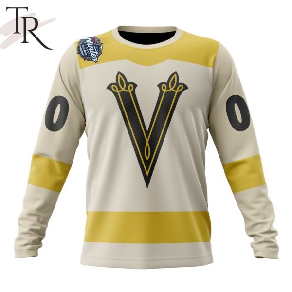 NHL Vegas Golden Knights 2024 Winter Classic Customized Kits Hoodie