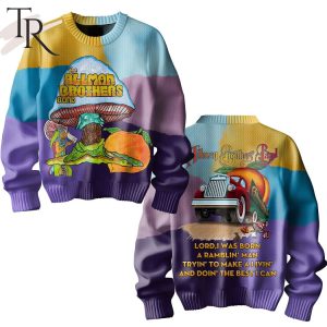 The Allman Brothers Band Ugly Christmas Sweater