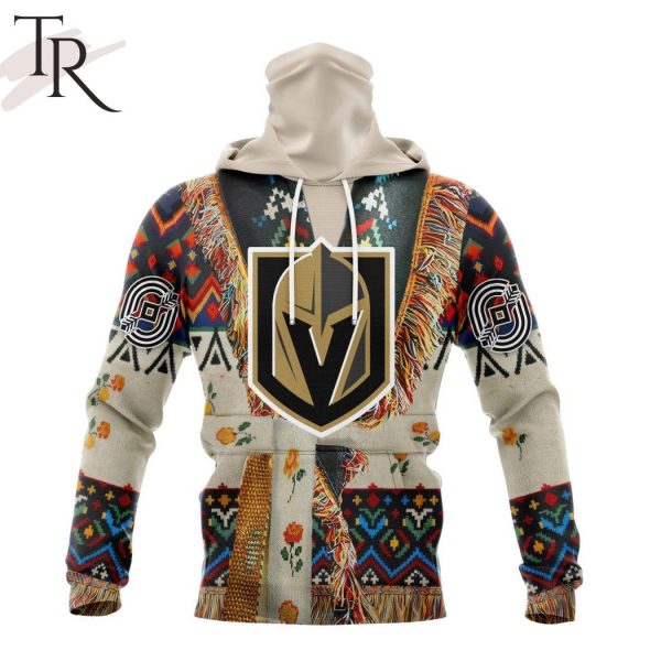 NHL Vegas Golden Knights Special Native Costume Design Hoodie