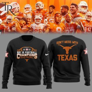 2023 Big 12 Football Champions Texas Longhorns Sweater