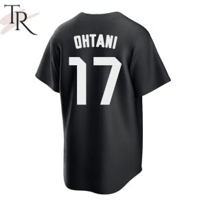 MLB Los Angeles Dodgers Shohei Ohtani 17 Baseball Jersey – Black
