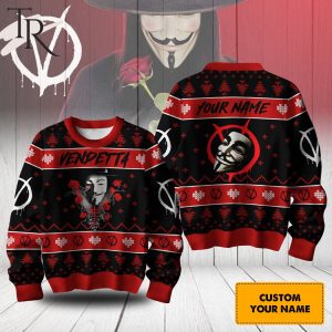 V for Vendetta Ugly Sweater