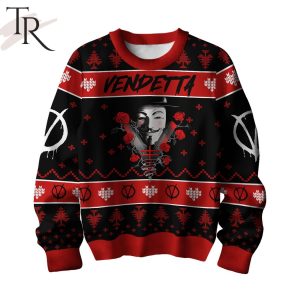 V for Vendetta Ugly Sweater