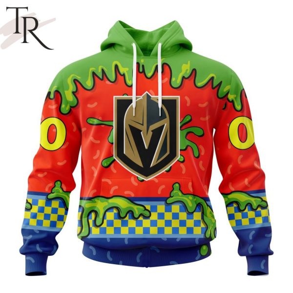 NHL Vegas Golden Knights Special Nickelodeon Design Hoodie