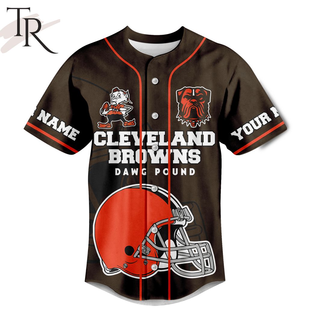 Custom Name Cleveland Browns Dawg Pound Offically The World s