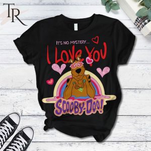 It’s No Mystery I Love You Scooby-Doo Valentine Pajamas Set