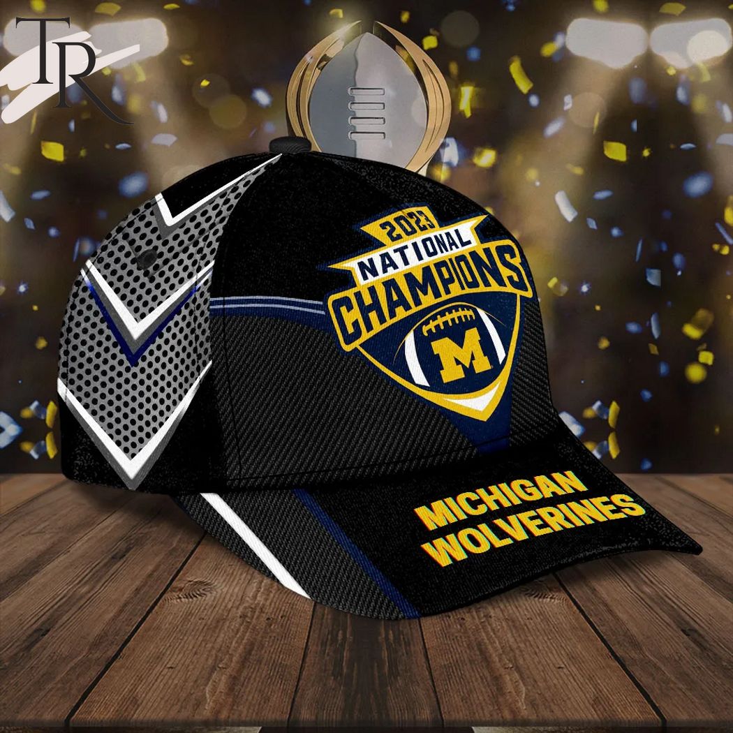 Travis Scott x Mitchell amp; Ness Michigan Wolverines Snapback Hat Black