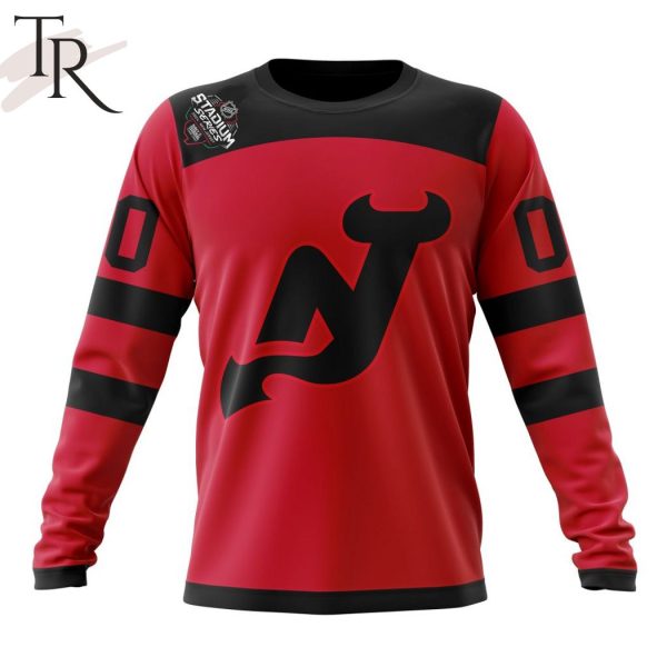 NHL New Jersey Devils Personalized 2024 Stadium Series Hoodie