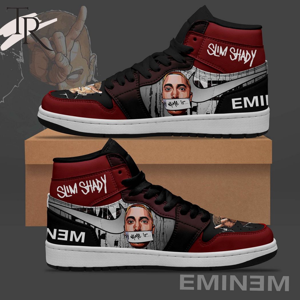 Eminem Slim Shady Air Jordan 1, Hightop - Torunstyle