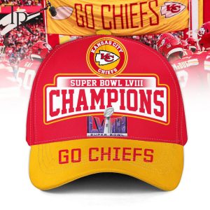 Super Bowl LVIII Champions Kansas City Chiefs Go Chiefs Classic Cap