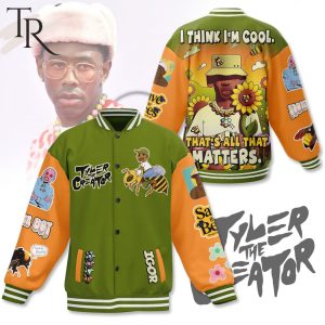 Tyler, the Creator I Think I’m Cool That’s All That Matters Baseball Jacket