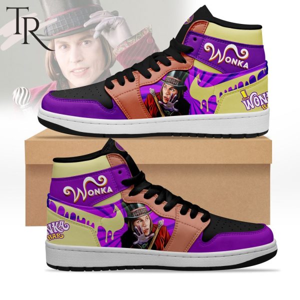 Wonka Bar Air Jordan 1, Hightop - Torunstyle